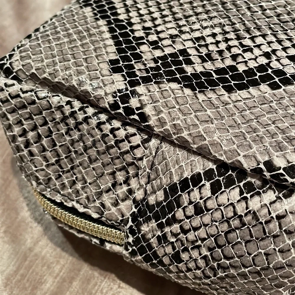 Tarte Cosmetics Faux Snakeskin Makeup Cosmetics Travel Bag